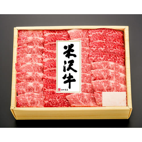＜米沢牛黄木＞米沢牛バラ焼肉用 550g